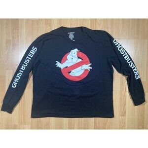 Ghostbusters Shirt (2XL) • Long Sleeve, Movie, Black, Chemistry